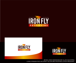 Logo Design by alvinnavarra for Iron Fly Outfitting LLC  | Design: #20180904