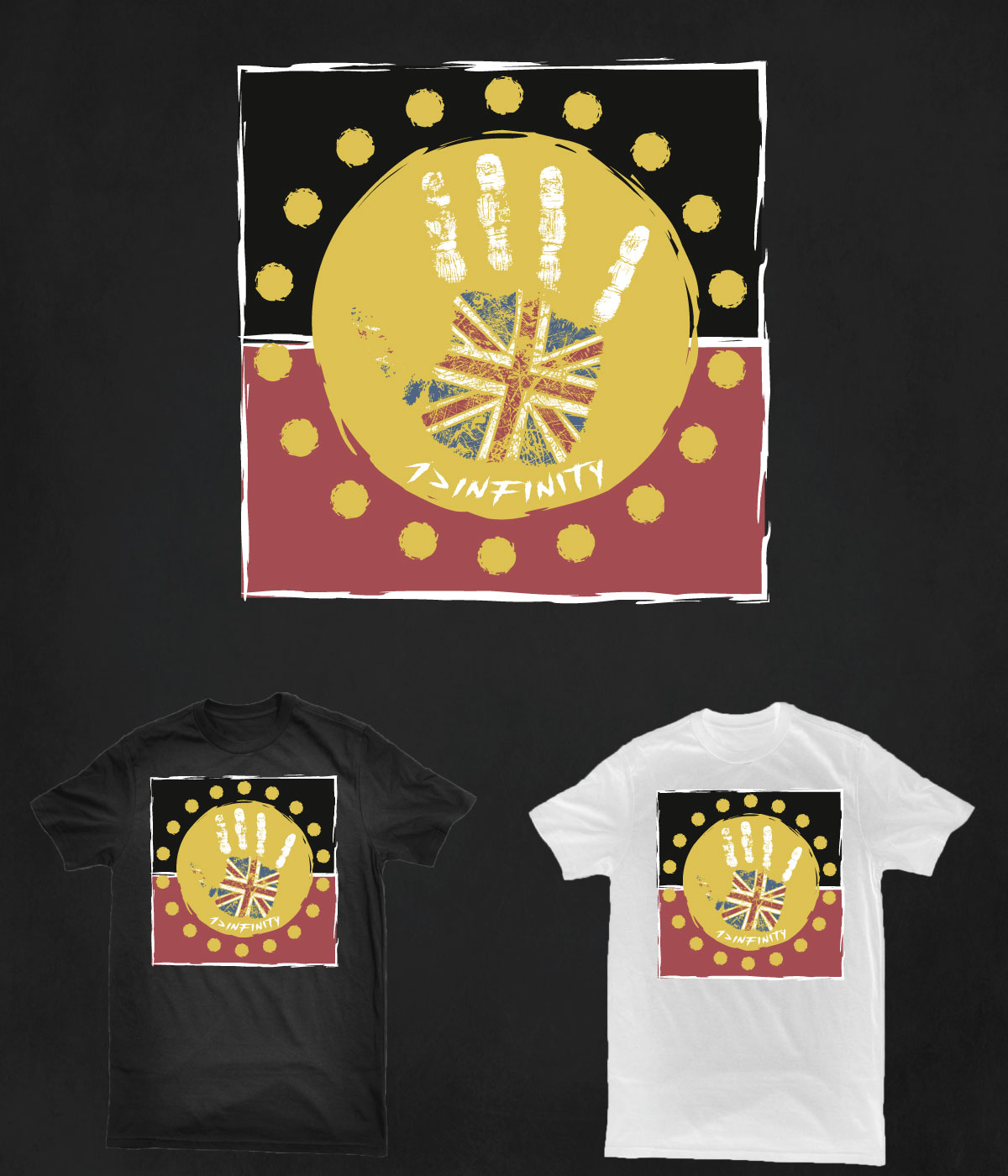 T-shirt Design by SpaGGy for 1>infinity | Design #20208574