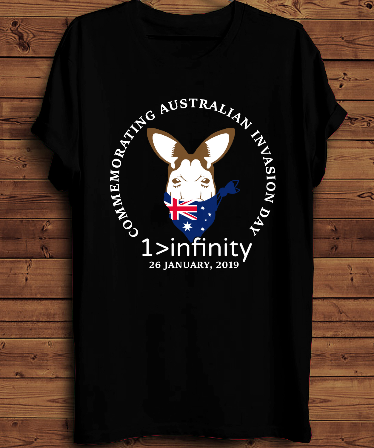 T-shirt Design by creative gravity for 1>infinity | Design #20223739