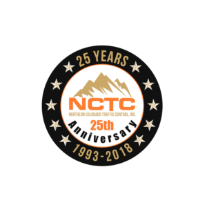 Northern Colorado Traffic Control, Inc.    25th Anniversary   | Logo Design by TSU Creations