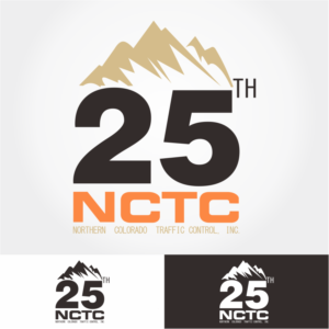 Northern Colorado Traffic Control, Inc.    25th Anniversary   | Logo Design by MASH Std