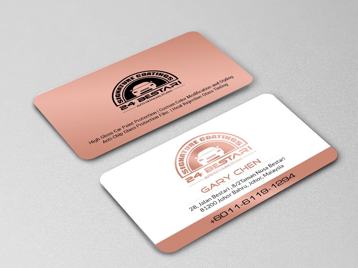 Business Card Design by Creations Box 2015 for this project | Design #20177857