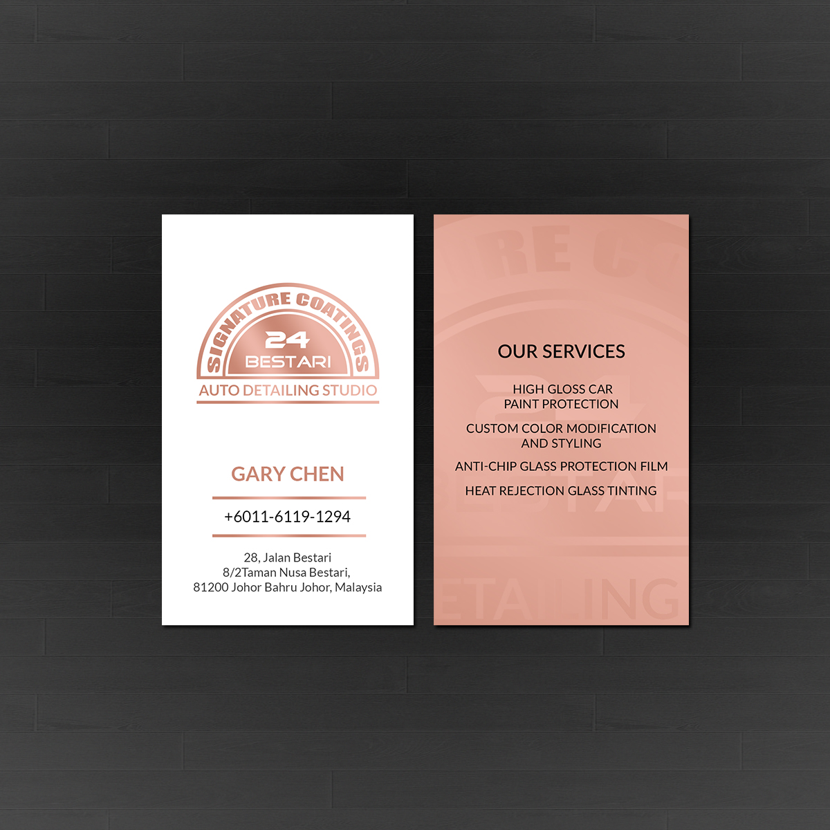 Business Card Design by Creations Box 2015 for this project | Design #20177865