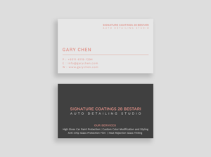 Visitenkarten-Design von Tripti Ranjan Gain für dieses Projekt | Design: #20165802