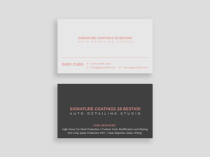 Visitenkarten-Design von Tripti Ranjan Gain für dieses Projekt | Design: #20165805