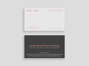 Visitenkarten-Design von Tripti Ranjan Gain für dieses Projekt | Design: #20165809