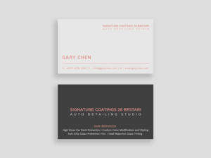 Visitenkarten-Design von Tripti Ranjan Gain für dieses Projekt | Design: #20165810