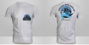 Hanging with Bigfoot at Mountain Stream | T-Shirt-Design von Kero