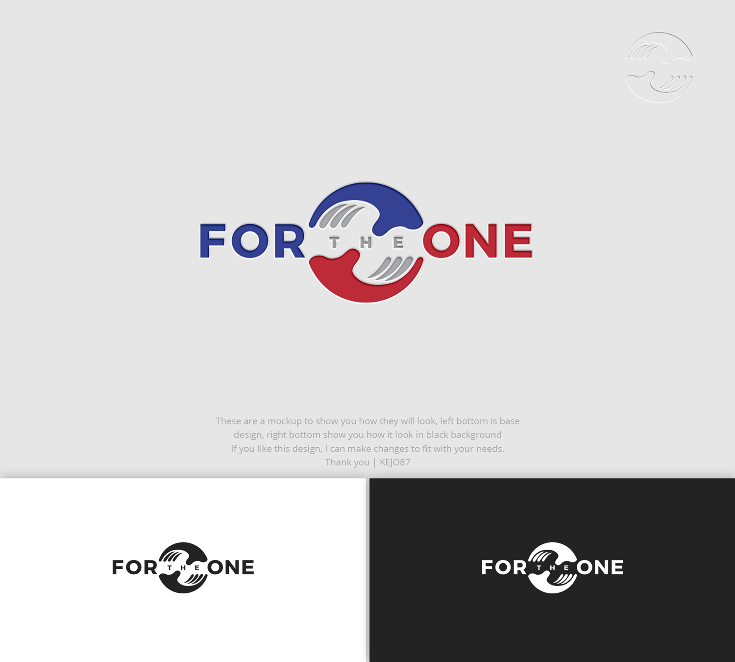 Logo Design by Kejo87 for ONE* | Design #20169777