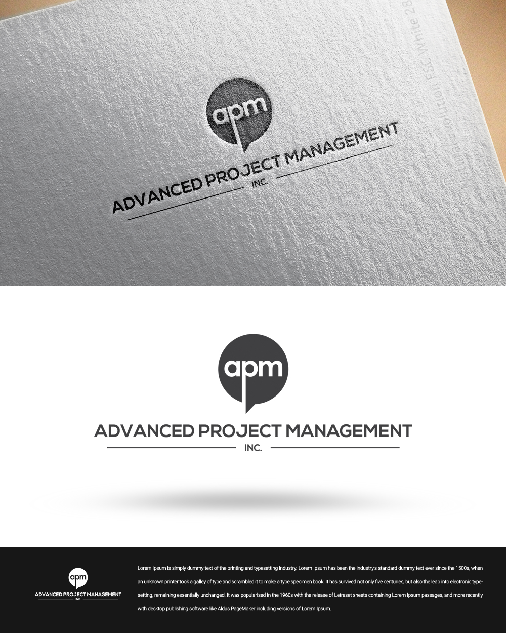 Diseño de Logo por zingodesigns258 para Advanced Project Management, Inc. | Diseño #20185920