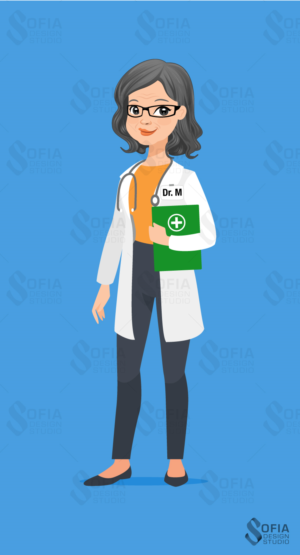 2d Spokesperson Creation & Explanation Video | Graphic Design by SofiaDesignStudio