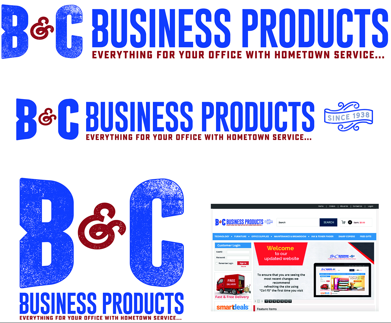 Logo Design by WHollis63 for B&C Business Products, Inc. | Design #20230600
