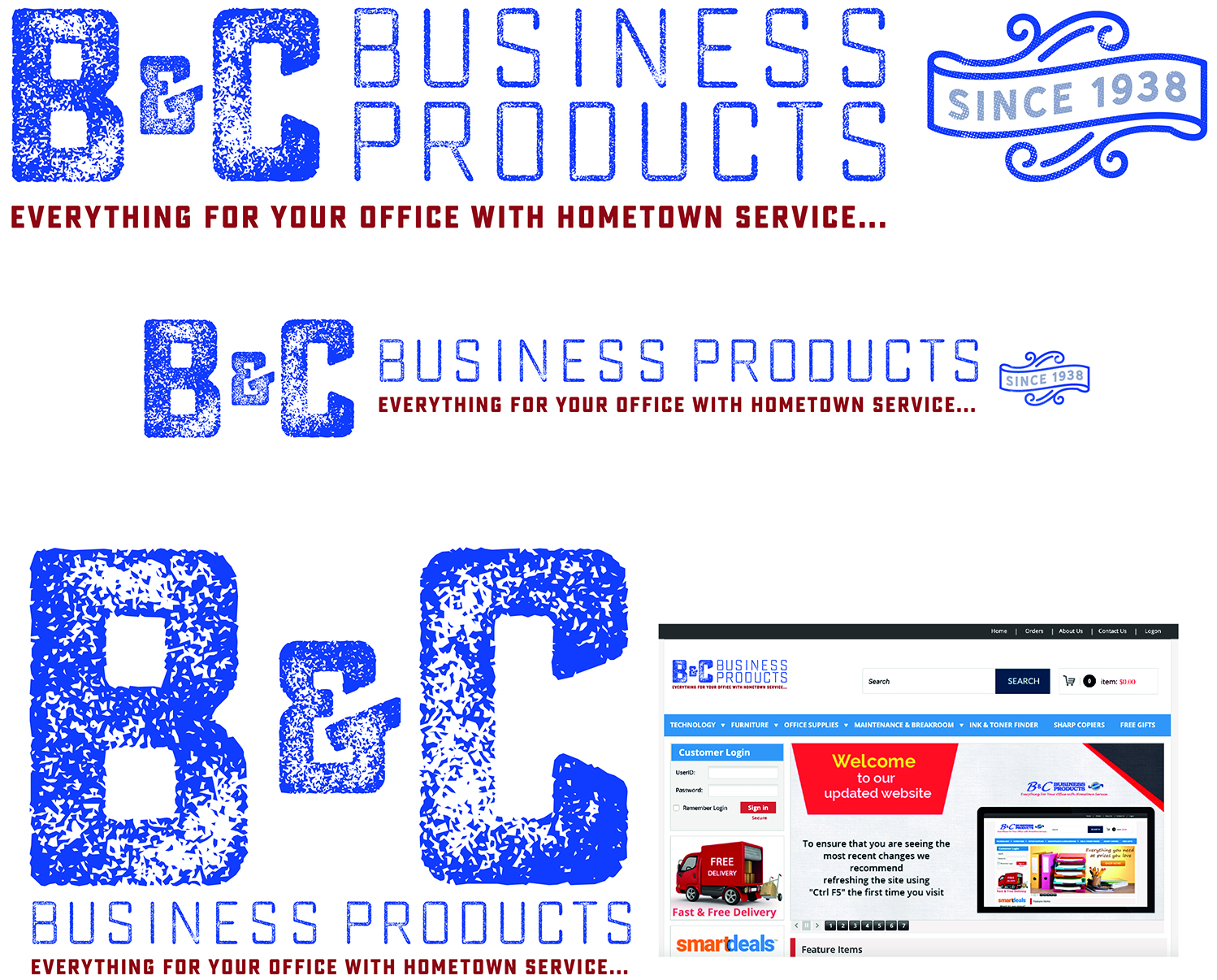 Logo Design by WHollis63 for B&C Business Products, Inc. | Design #20230604