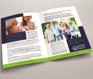 BRIGHT COLORFUL + 55 FAMILY HISTORY BROCHURE 11 x 17 bifold  | Diseño de Flyer por PAS-CREATIVE