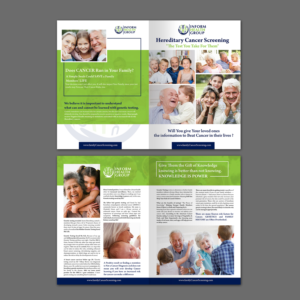 BRIGHT COLORFUL + 55 FAMILY HISTORY BROCHURE 11 x 17 bifold  | Flyer-Design von aspiremedia