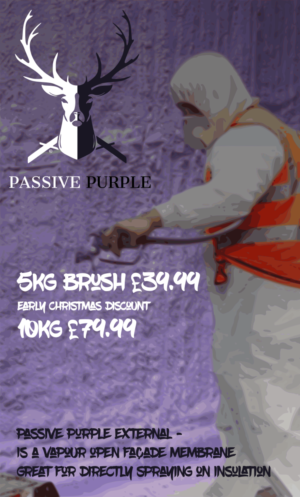 Passive Puprle advertising  | Design Graphique par design.bb
