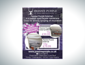 Passive Puprle advertising  | Design Graphique par Lezette_G