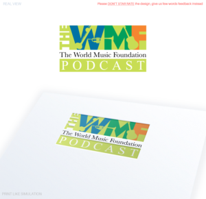 World Music Nonprofit Needs Podcast Cover Art | Design Graphique par Anthony