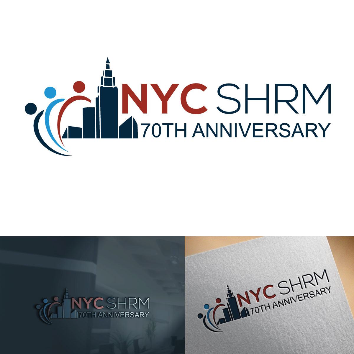 Logo Design by JAFRIN for NYC SHRM | Design #20177465
