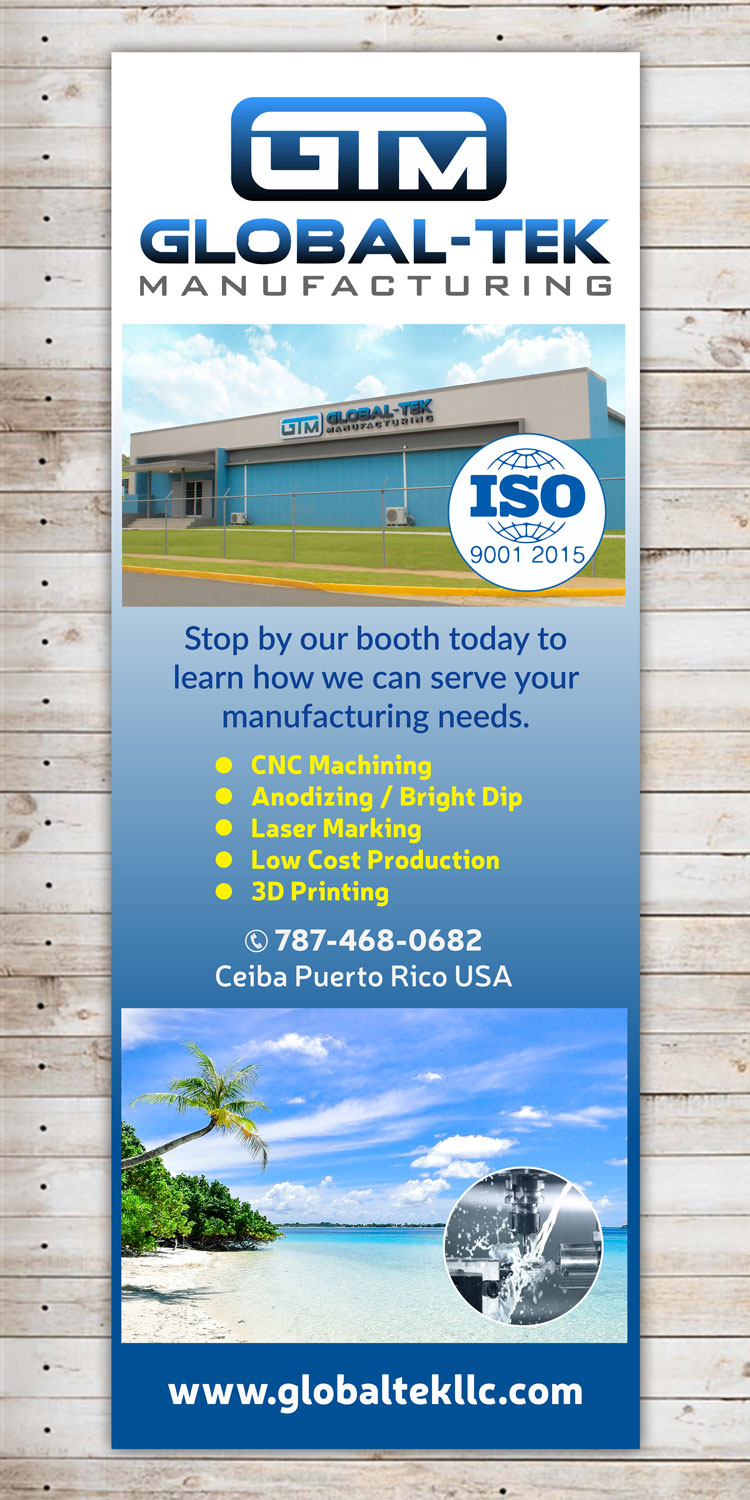 Poster Design by lyndon for Global-Tek Manufacturing LLC | Design #20216902