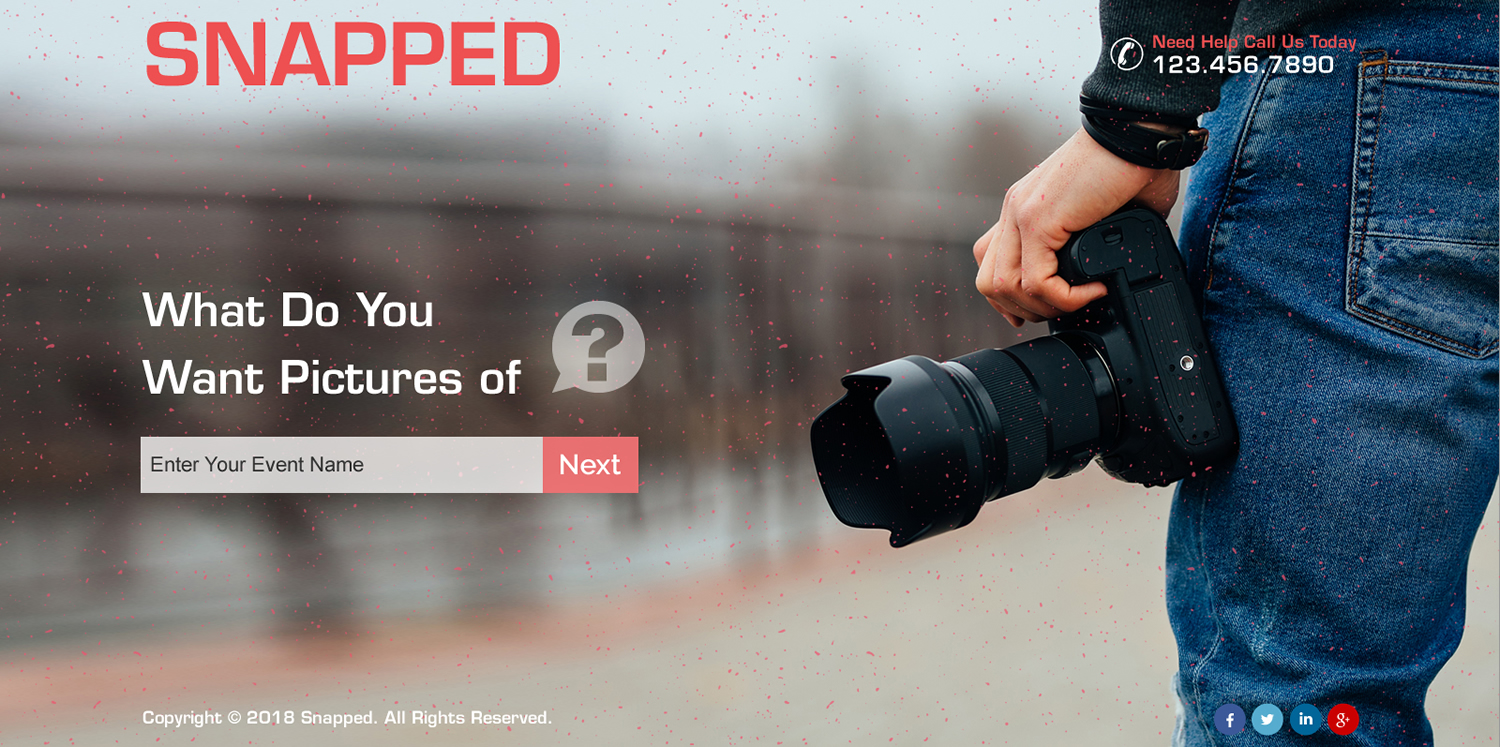 Web Design by HarmiDesigning for snapped | Design #20229041