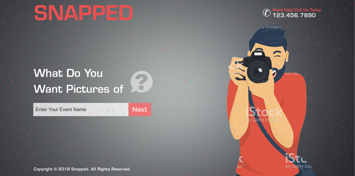 Web Design by harmi_199 for snapped | Design #20229471