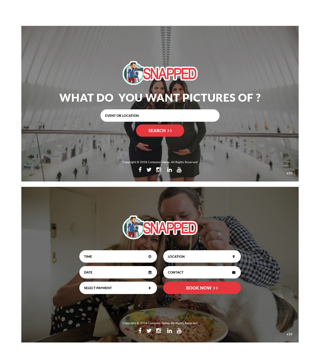 Diseño Web por pb para snapped | Diseño #20178558