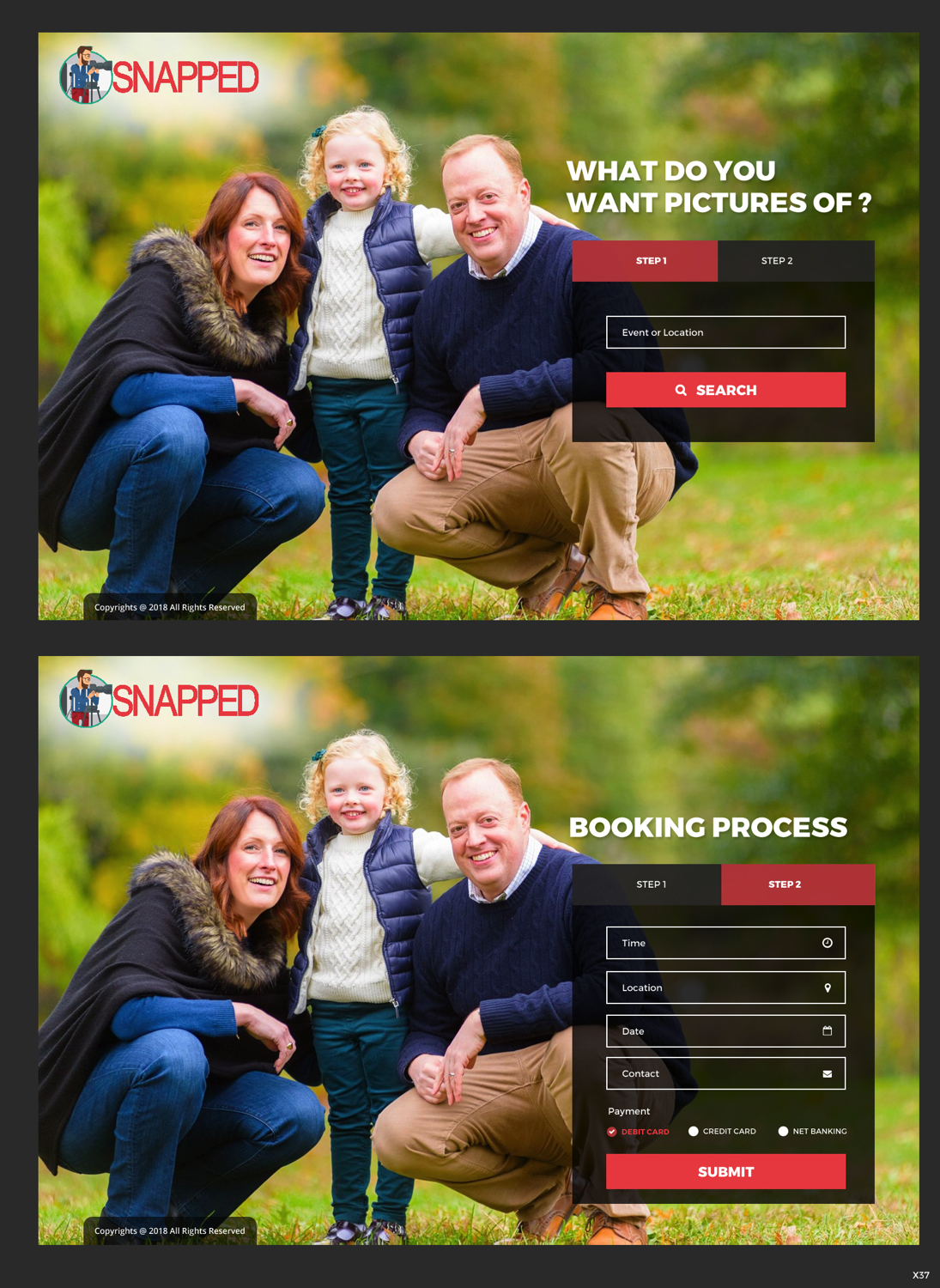 Diseño Web por pb para snapped | Diseño #20178559