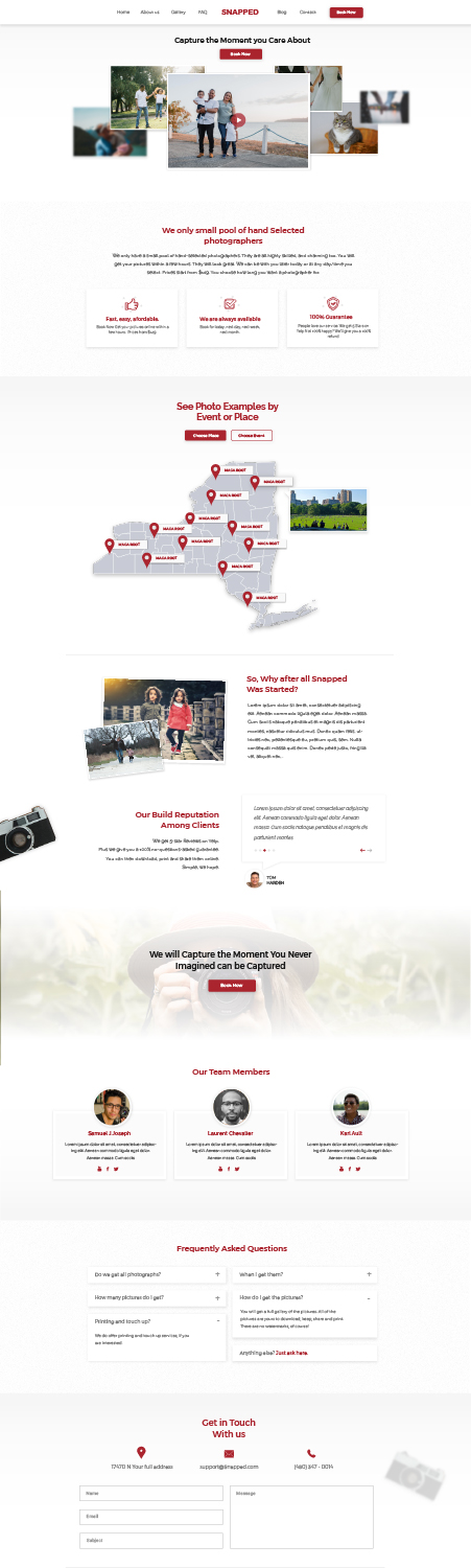 Diseño Web por TMockusBusiness para snapped | Diseño: #20219759