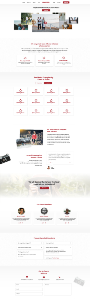 Diseño Web por TMockusBusiness para snapped | Diseño: #20219828