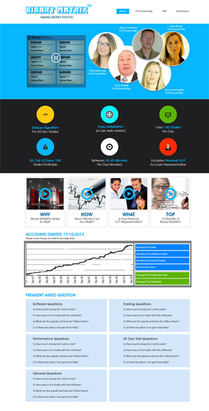 Landing Page Design by Expert Designer for ZAG Technologies | Design: #2972757
