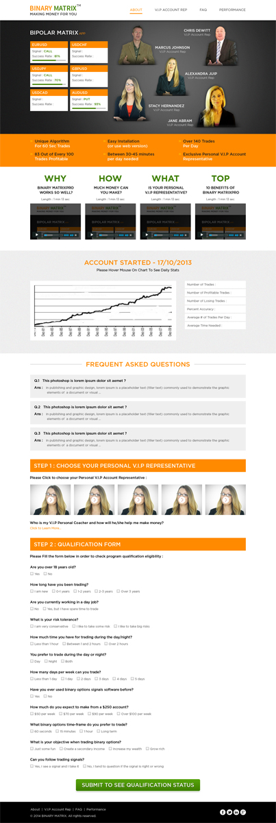 Landing Page Design by RupalTechno for ZAG Technologies | Design #2967531