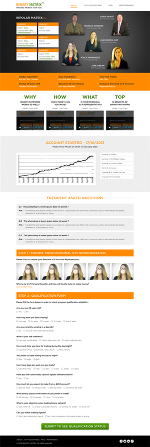 Landing Page Design by RupalTechno