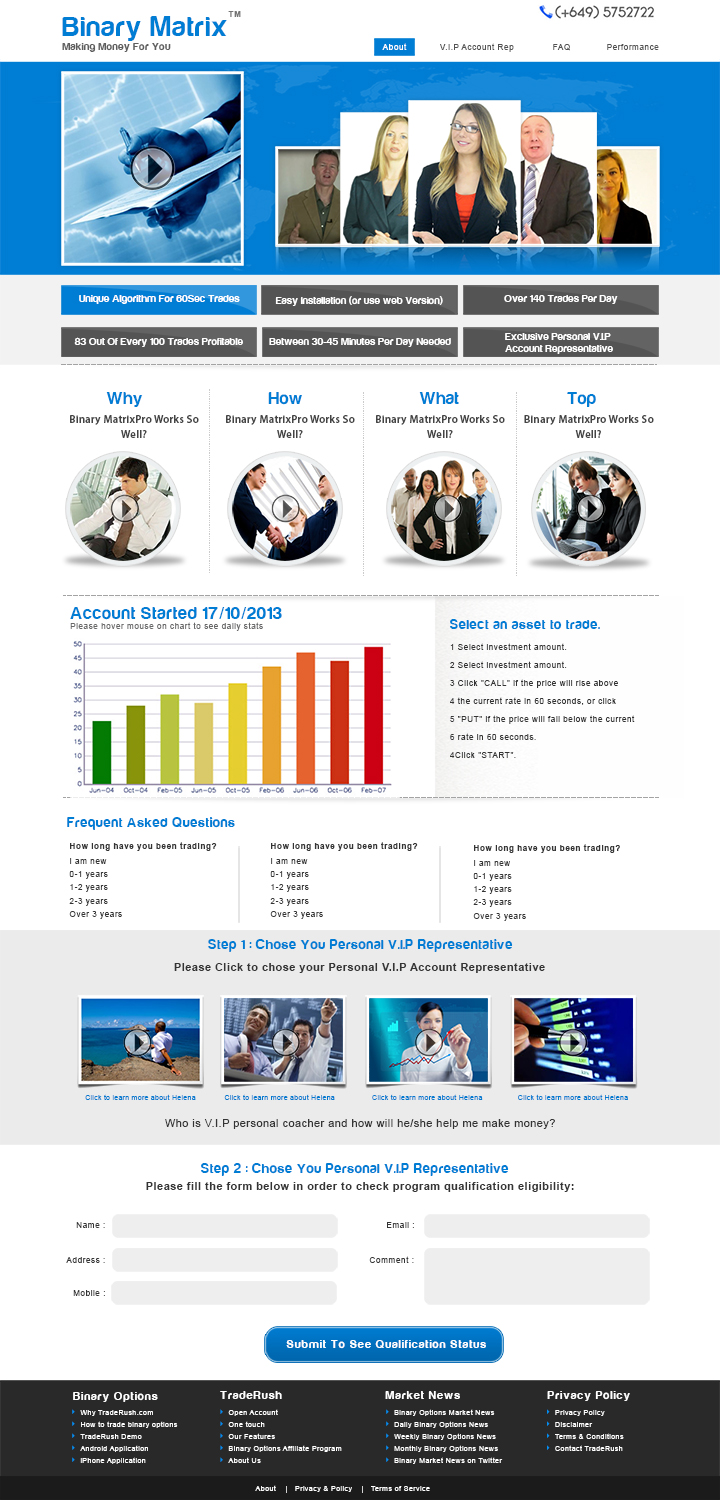 Landing Page Design by webxvision for ZAG Technologies | Design #2930599