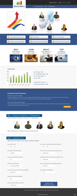 Landing Page Design by pb for ZAG Technologies | Design: #2967040