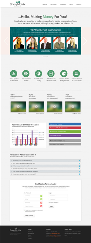 Design de Page d'Accueil par OM pour ZAG Technologies | Design : #2933457