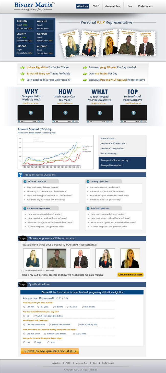 Landing Page Design by CreativeDK for ZAG Technologies | Design #2969792