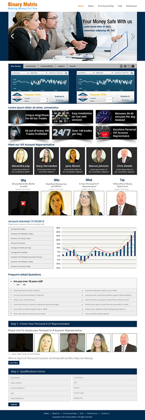 Design de Page d'Accueil par Creative Usha pour ZAG Technologies | Design : #2937791