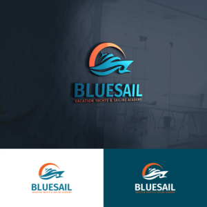 Logo Design by Mali Praveen for Bluesail Vacation Yachts & Sailing Academy | Design: #20203535
