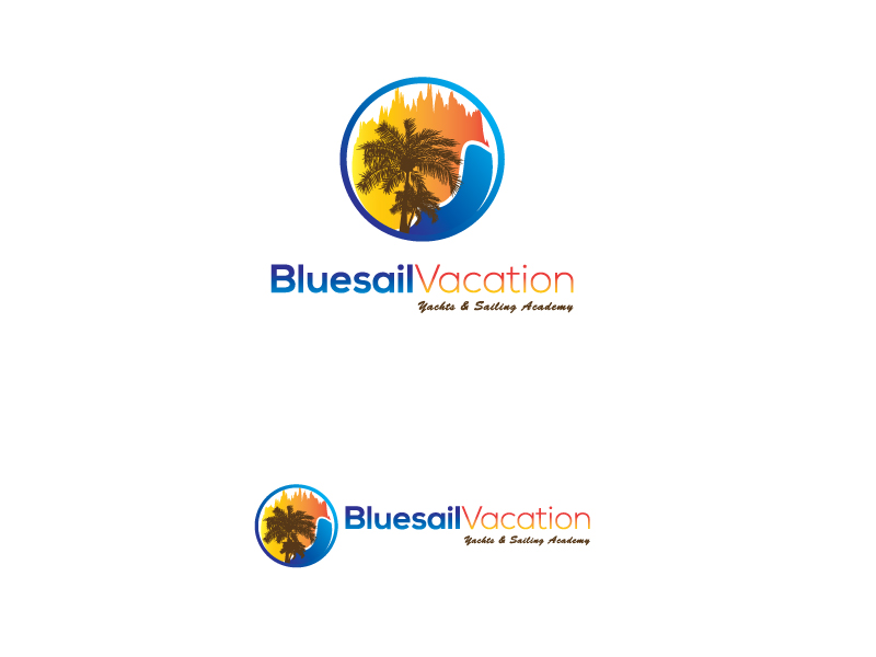 Logo Design by design1ny for Bluesail Vacation Yachts & Sailing Academy | Design #20189261