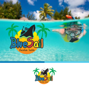 Logo Design by Mungbejotok for Bluesail Vacation Yachts & Sailing Academy | Design: #20210011