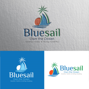 Logo Design by concepts for Bluesail Vacation Yachts & Sailing Academy | Design #20225457