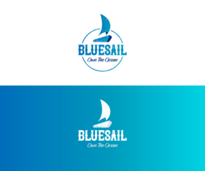 Logo Design by fauxdesigns for Bluesail Vacation Yachts & Sailing Academy | Design #20193995