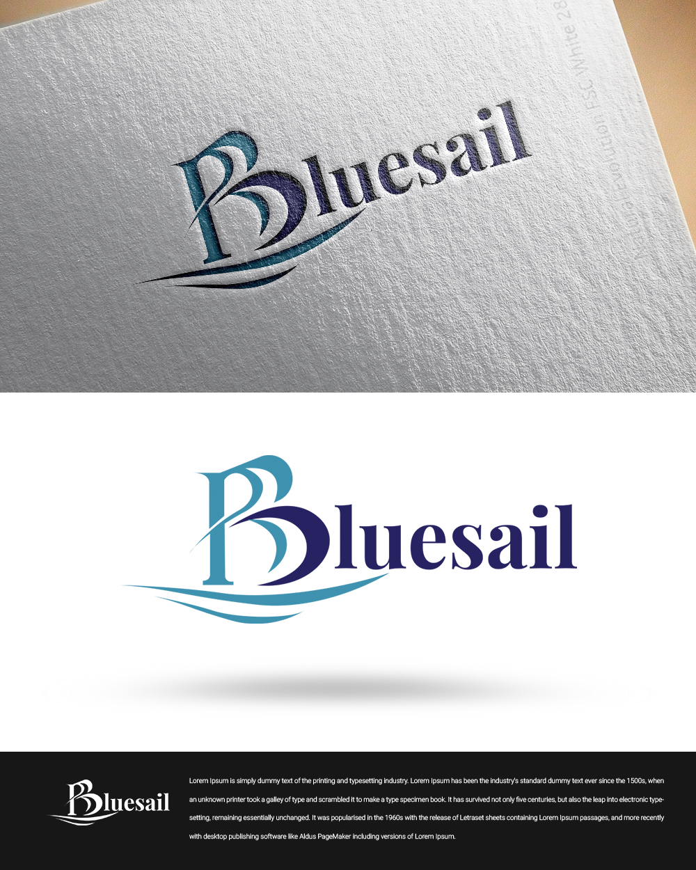 Logo Design by zingodesigns258 for Bluesail Vacation Yachts & Sailing Academy | Design #20193824