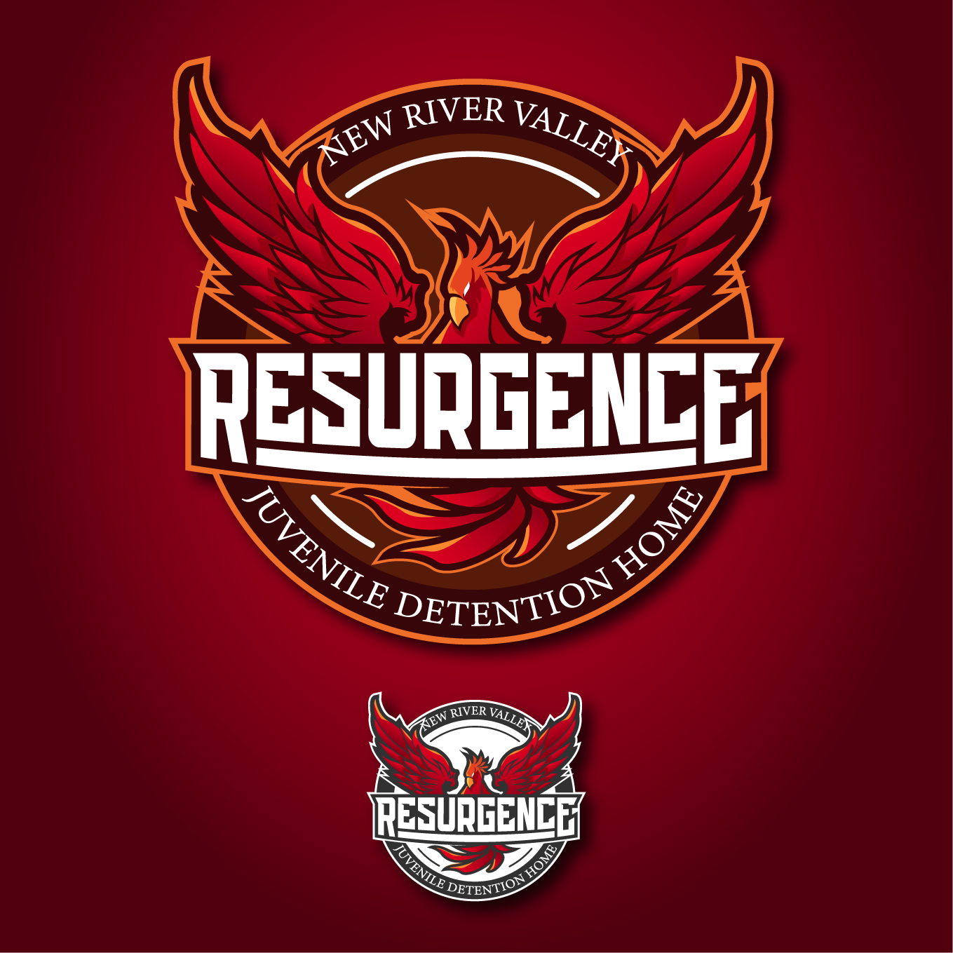 Illustration Design by Gabriel T. Marques for New River Valley Juvenile Detention Home | Design #20187882