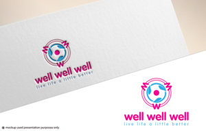 Company name: well well well          Possible tag line: live life a little better         | Diseño de Logo por Juli creation