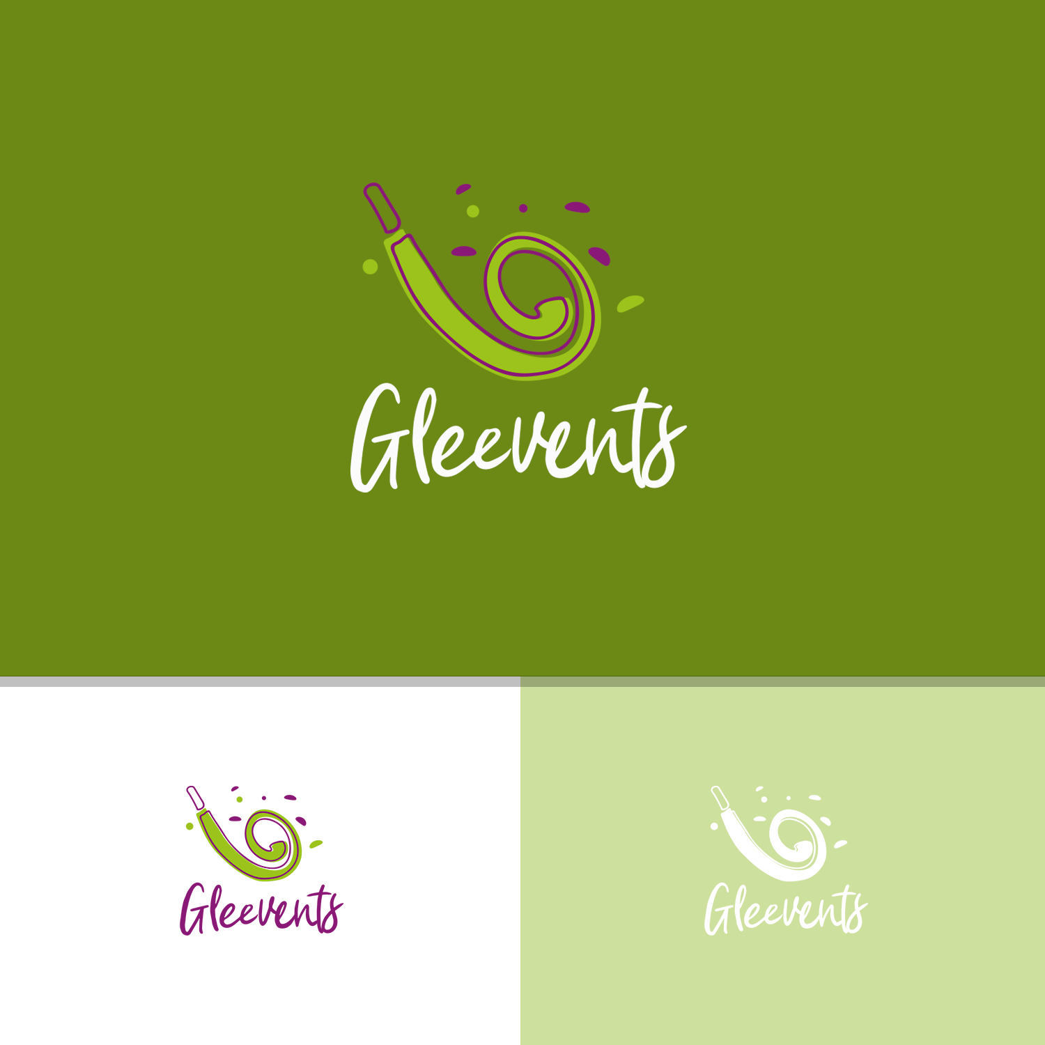 Logo Design by voltart for Gleevents | Design #20246543