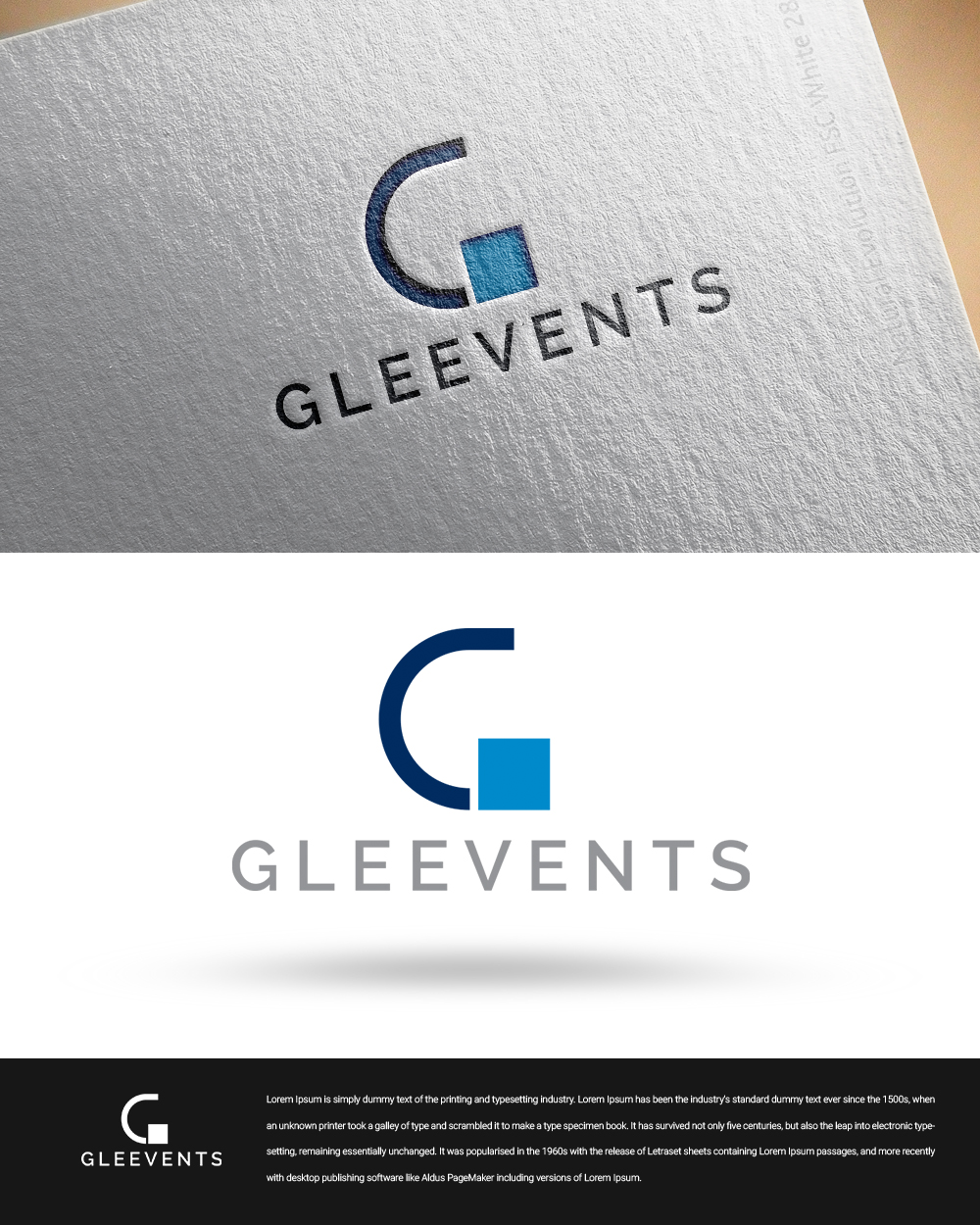 Logo Design by zingodesigns258 for Gleevents | Design #20201463