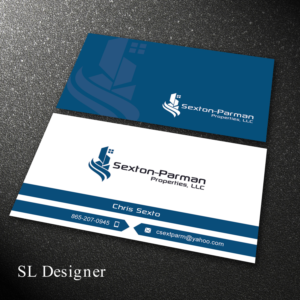 Business Card Design by SL Designer for Sexton-Parman Properties, LLC | Design: #20187295