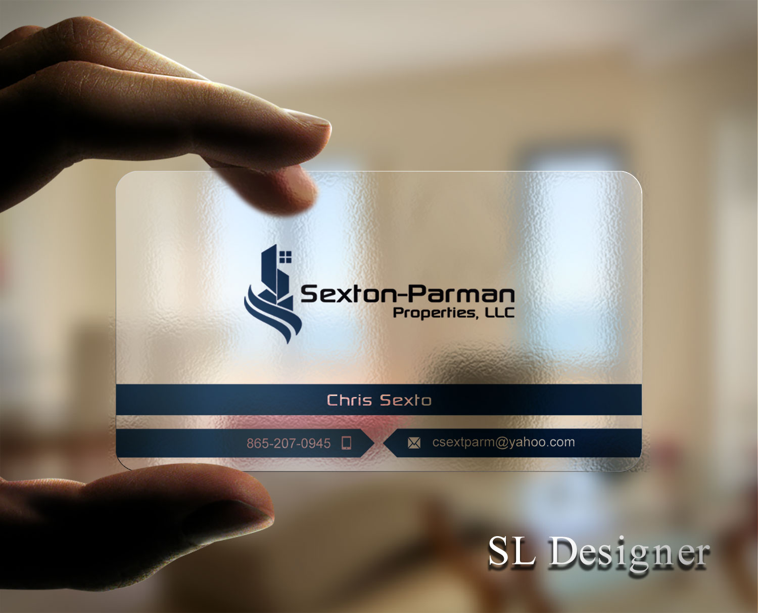 Business Card Design by SL Designer for Sexton-Parman Properties, LLC | Design #20187297